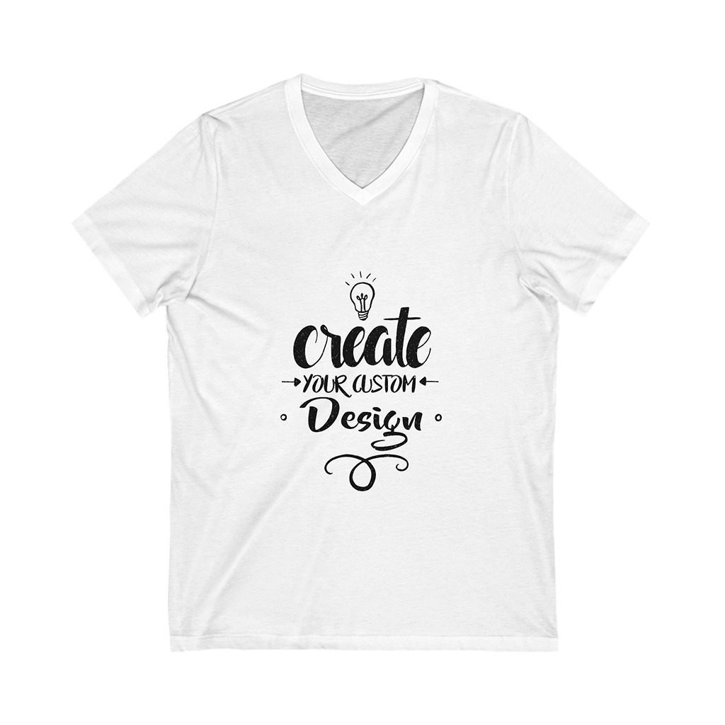 Premium Short Sleeve V-Neck Tee